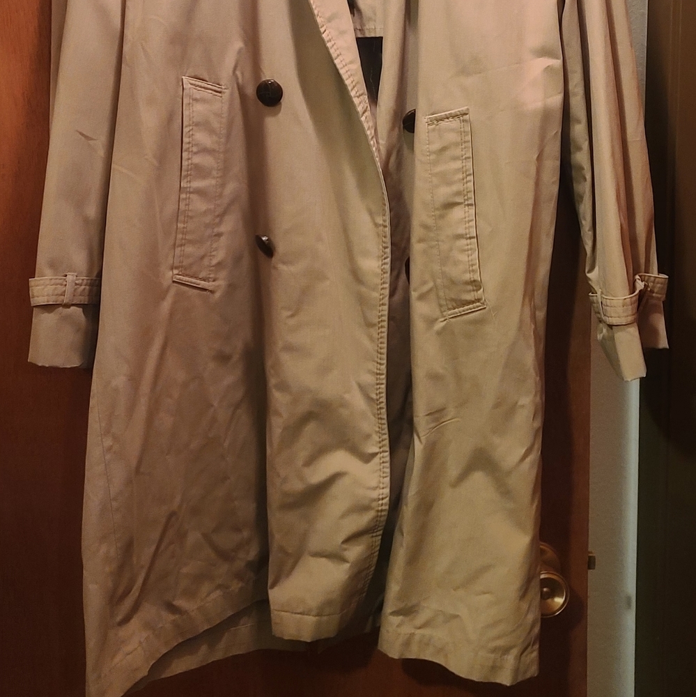 Vintage (like new)Simpsons Sears Men's Store All weather coat sz38 Reg Tan - Picture 3 of 13